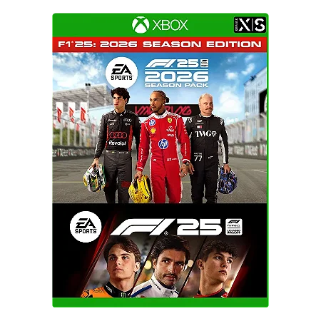 F1 26: F1 25 Edição da Temporada 2026 – Xbox Series S/X – Mídia Digital