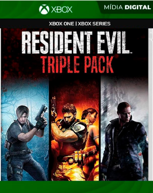 Resident Evil Triple Pack - Xbox One e Xbox Series X|S - Midia Digital