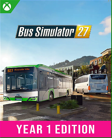 Bus Simulator 27 – Year 1 Edition + 1 Brinde – Xbox Series S/X Mídia Digital