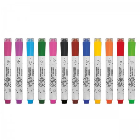 CANETINHAS HIDROGRÁFICAS STAMP 12 CORES