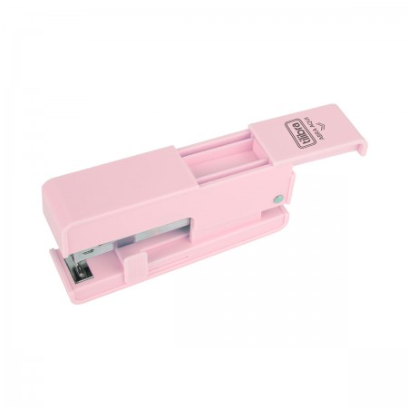 Grampeador 20 Folhas de Mesa G110 Rosa Claro