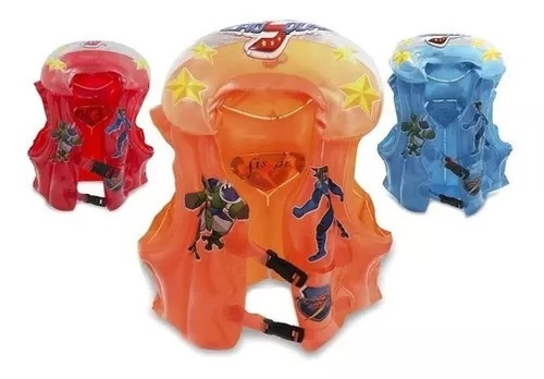 BOIA COLETE INFLÁVEL HEROSQUAD SORTIDA WELLKIDS