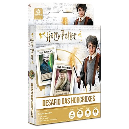 Jogo de carta Harry Potter Desafio Horcruxes - Copag