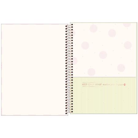 CADERNO CAPA DURA 16 MATÉRIA SOHO 256FLS