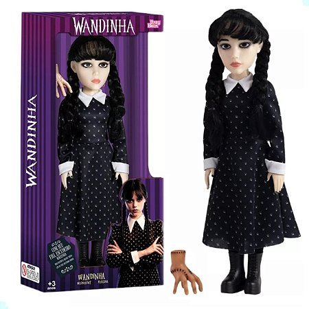 Boneca Wandinha Baby Brink Infantil Divertida