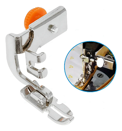 Calcador de Zíper com Regulagem para Máquina Doméstica