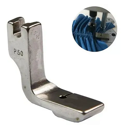 Calcador De Franzir Para Máquina Reta Industrial- P50H - Pesado