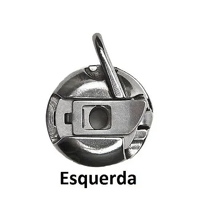 Caixa de Bobina Metal para Máquina Singer Doméstica - Modelo Esquerdo