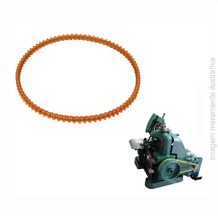 Correia do Motor Overlock Chinesinha Portátil Doméstica Gn1-6, Gn-113 - Diâmetro 123mm