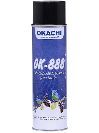 Cola Temporaria para Tecidos - Okachi OK-888 380ml