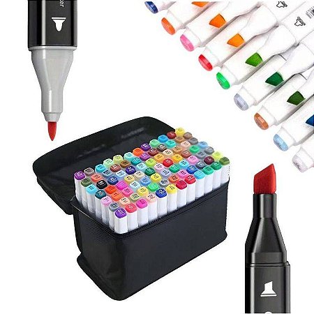 Caneta Marcador 100 Cores