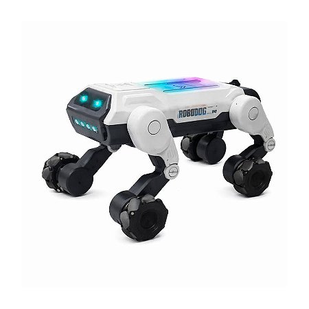RoboDog Interativo Robô Cão com Controle Remoto Luz e Som
