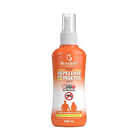 Repelente de Insetos uso Adulto Oil Free 200ml até 06 horas
