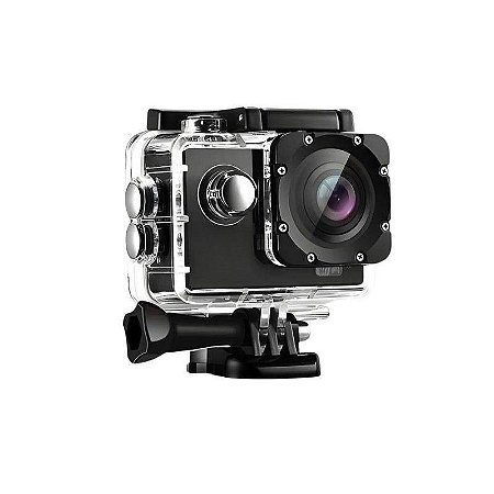 Câmera Filmadora Sport Action Pro FullHD Wifi Caixa Blindada
