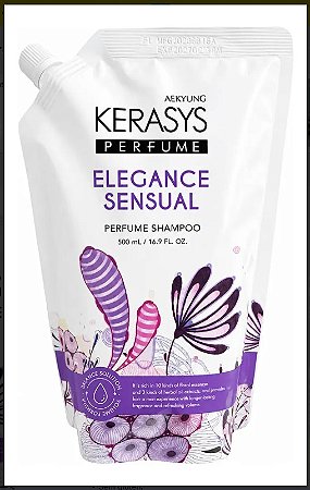 Kerasys Shampoo Elegance Sensual 500ml - Refil