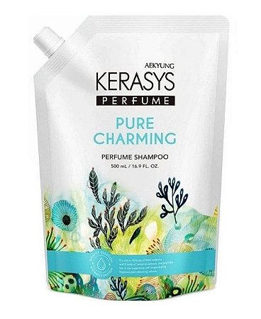 Kerasys Shampoo Pure Charming 500ml - Refil