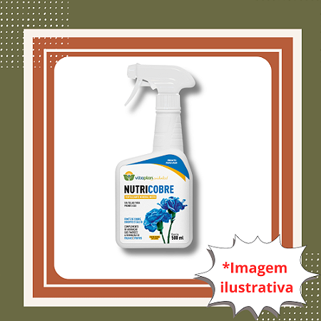 Fertilizante Foliar Nutri Cobre Spray – Pronto Uso 500 ml | Nutrição e Proteção para Plantas