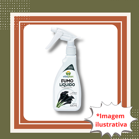 Spray de Fumo Líquido 500 ml – Fertilizante Natural e Defensivo Orgânico