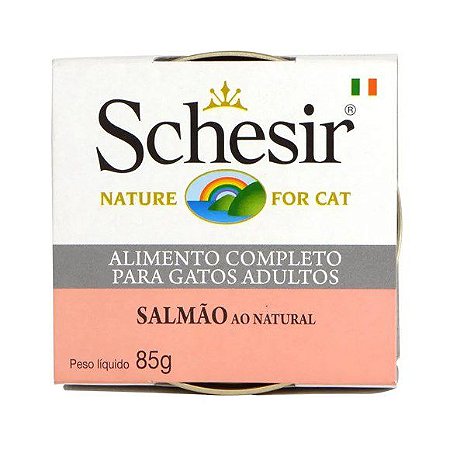 Schesir Cat Salmão Natural 85G