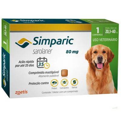 Simparic 80Mg -20,1 A 40Kg