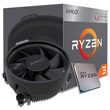 Processador AMD Ryzen 3 3200G Cache 4 MB 3.6GHz  ( 4.0GHz Max Turbo ) AM4