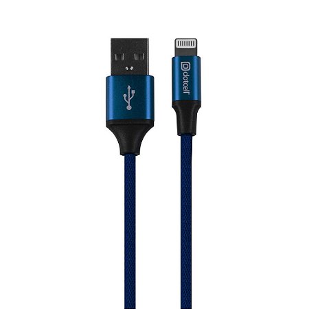 Cabo Usb Iphone Dotcell Dc-1110 Azul