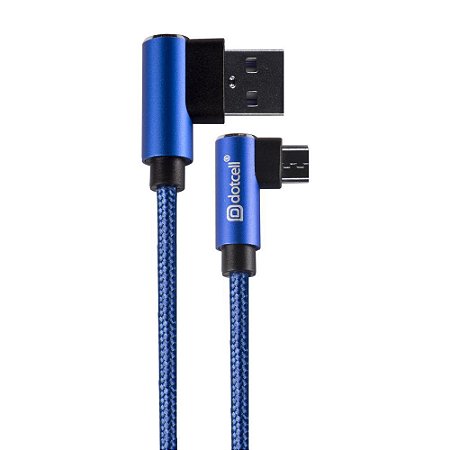 Cabo Micro Usb Dotcell Dc-1109 Azul