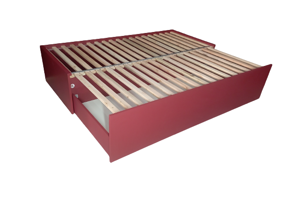 Cama 3 em 1 Day Bed - Cor: Marsala Guararapes