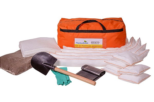Kit Proteção Ambiental 30 litros - Linha Branca – Bolsa Laranja
