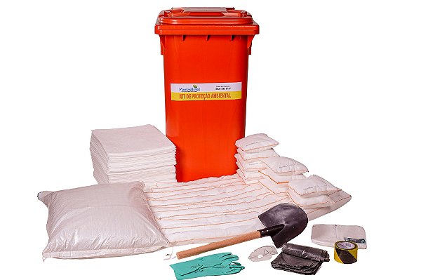 Kit Proteção Ambiental 240 litros – Linha Branca – Container