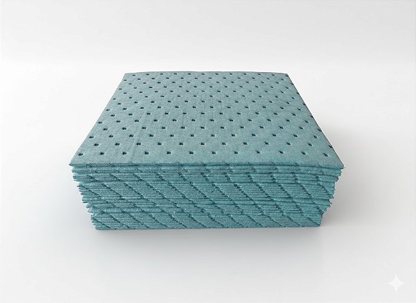 Mantas Absorventes Líquidos Agressivos - Linha Verde - 10 unidades (28 x 33cm x 4mm)