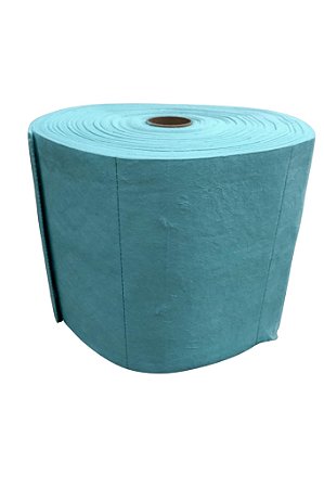 Rolo Manta Absorventes Líquidos Agressivos - Linha Verde - (38cm x 45m x 4mm)