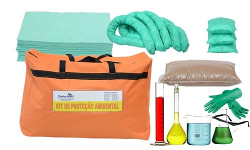 Kit de Emergência Ambiental – Líquidos Agressivos – Bolsa 30 Litros