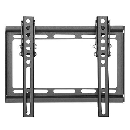 Suporte Tv Led Lcd Plasma Smart Fixo 23" A 42" Com Nivel Com Inclinação Cor Preto