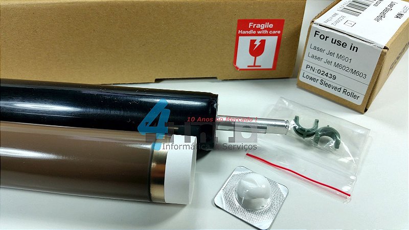 Kit Reparo OEM Pelicula Pressor e Bucha M600 M602 M603 RM1-8395