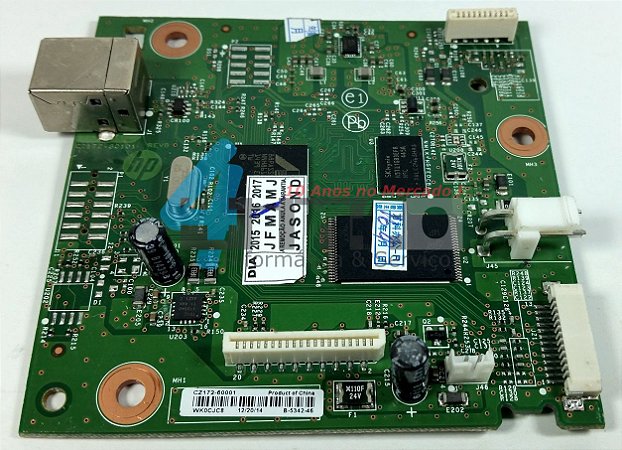 Placa Logica Formatter HP LJ Pro M125 M125a CZ172 60001