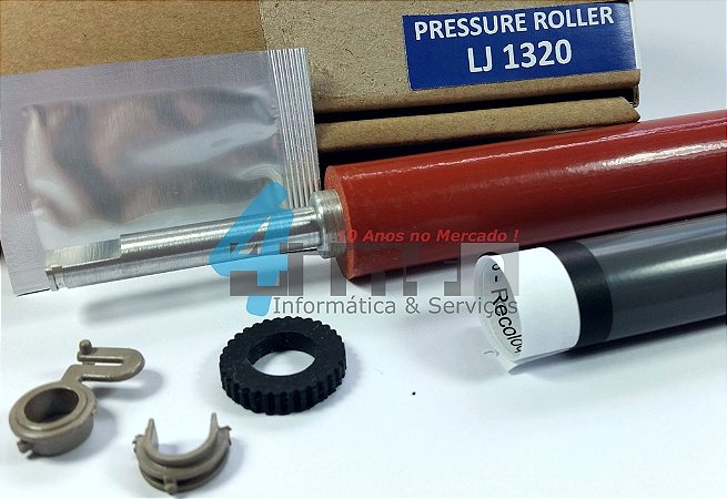 Kit Fusor Pressor Espuma + Buchas + Película HP LJ 1320 P2014 P2015 M2727