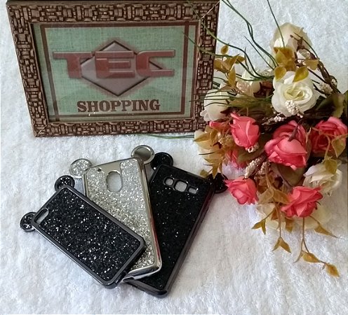 Capa para Celular Orelina Gliter