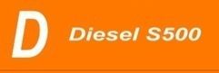 Adesivo Identificação De Combustível   D Diesel S-500