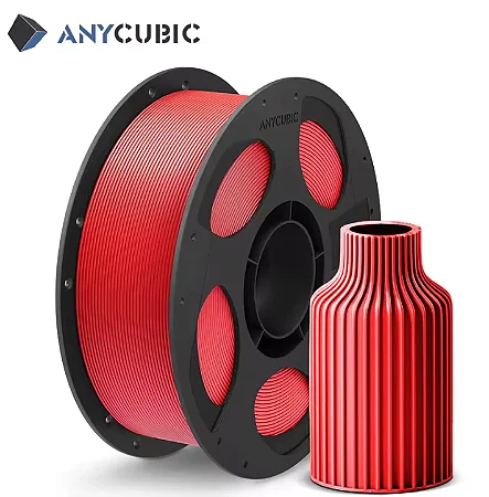 PETG ANYCUBIC 1,75MM VERMELHO