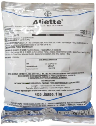 Fungicida Aliette Bayer 1kg - Controle Sistêmico de Doenças e Gomose