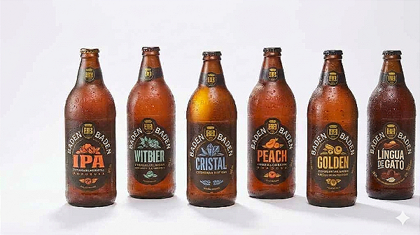 Kit Degustação  Cerveja Baden Baden  6 Sabores 1un Cada