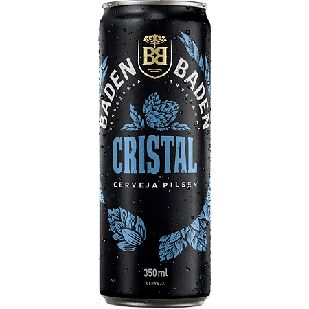 Cerveja Baden Cristal Lata 350ml