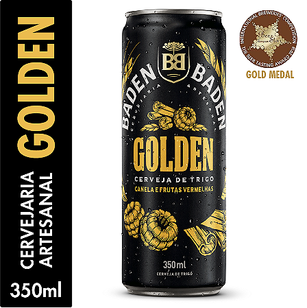 Cerveja Baden Golden Lata 350ml