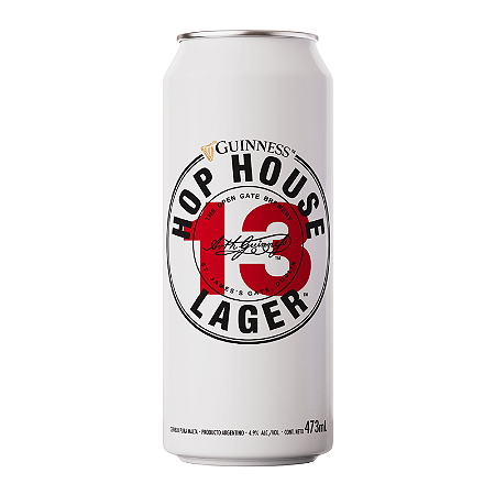 Cerveja Guinness Hop House  13 Lager  Lata 473ml