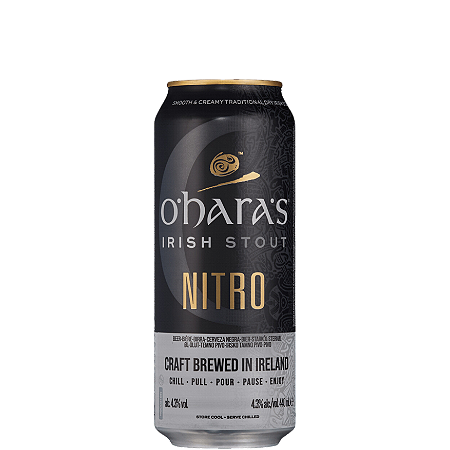 Cerveja OHaras Nitro Stout 440ml