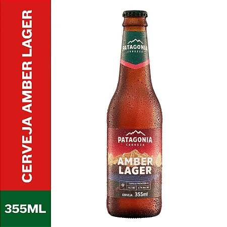 Cerveja Patagonia Amber Lager Long Neck 355ml