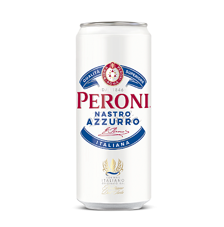 Cerveja Peroni Nastro Azzurro Lata 330ml