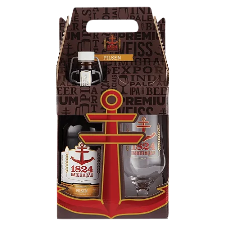 Kit Cerveja Imigracao Pilsen 500ml + Taça