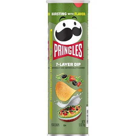 Batata Pringles 7-Layer Dip Importada 158g